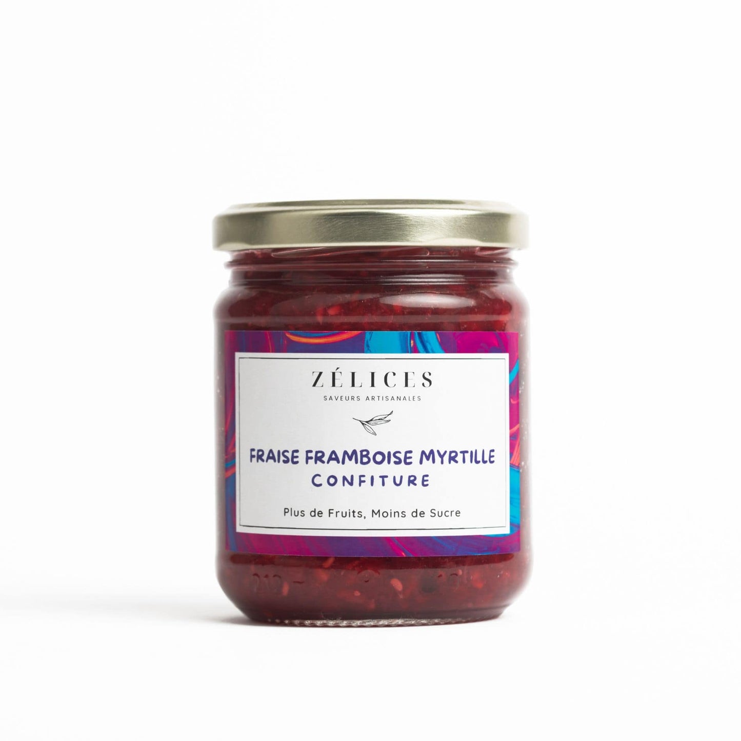 confiture fraise framboise myrtille