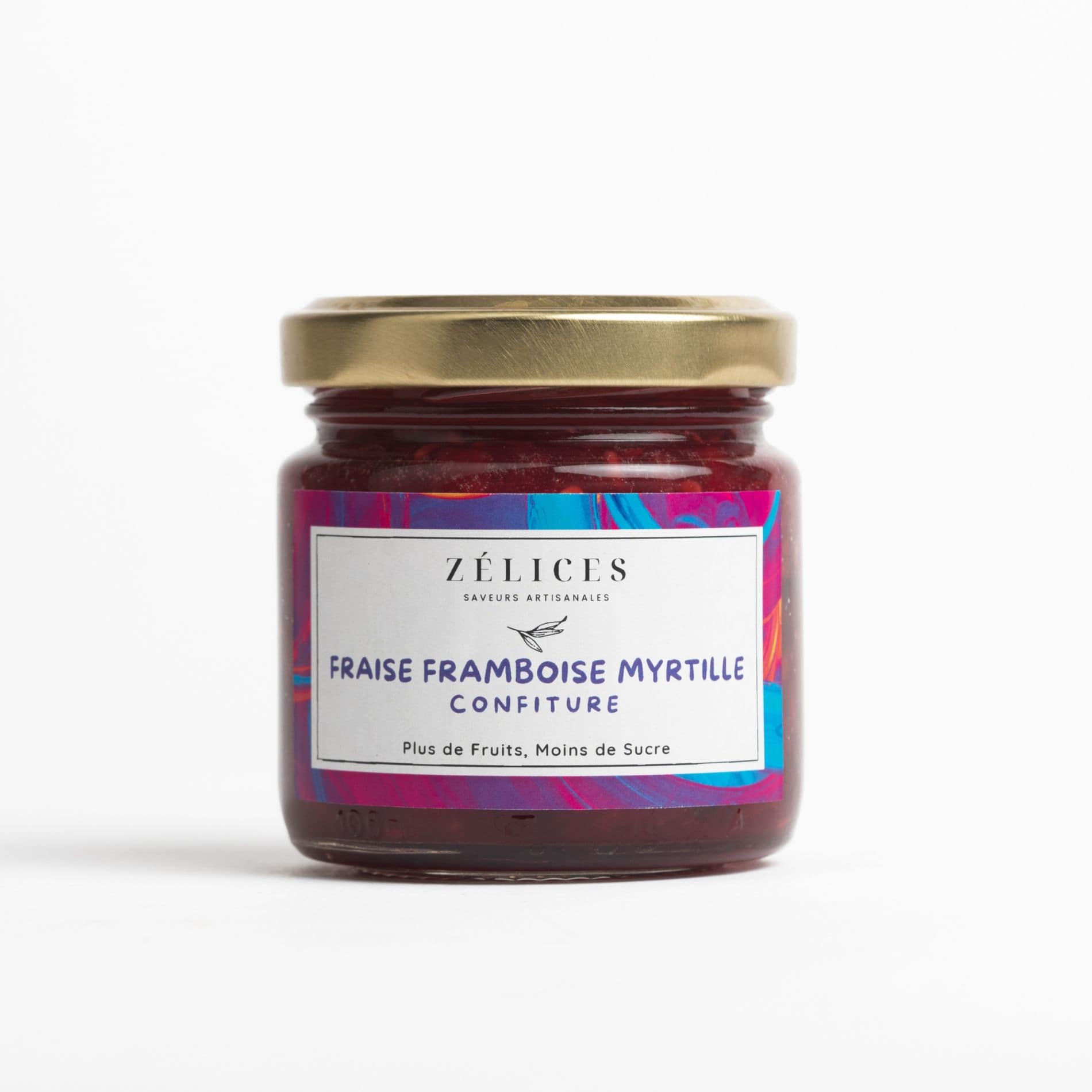 confiture fraise framboise myrtille